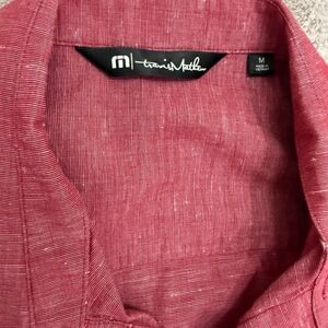 Travis Mathew Red Men's Shirt